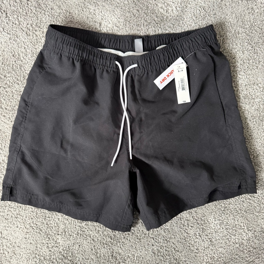 Joe Fresh Men's Black Swim Shorts